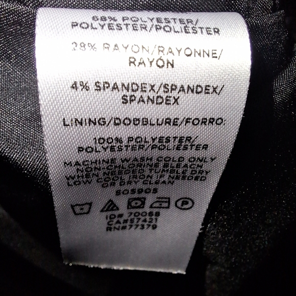 Elegant Ann Taylor Factory Black Sleeveless Sheath Dress In A Size 4 . EUC. - Picture 7 of 9